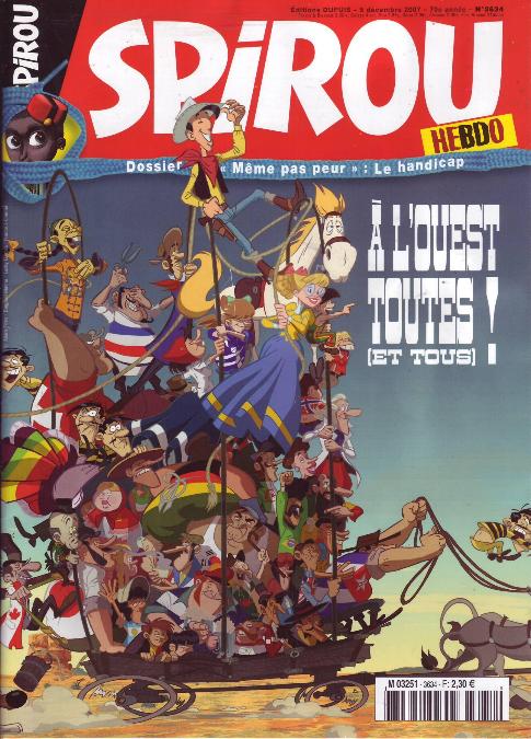 Couverture Spirou 3634